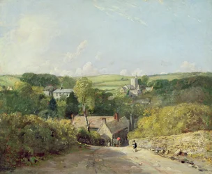 Vue du village d